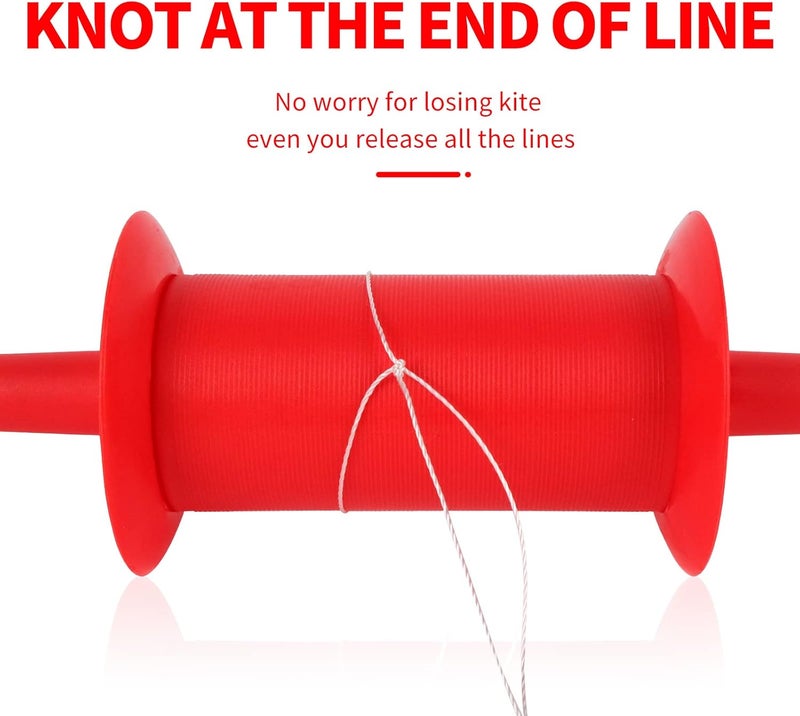 Simxkai Kite Spool, Reel Winder,Grip String Handle, 600 feet Twisted Line for Each String Handle (1&2&3&4pack) - Image 3
